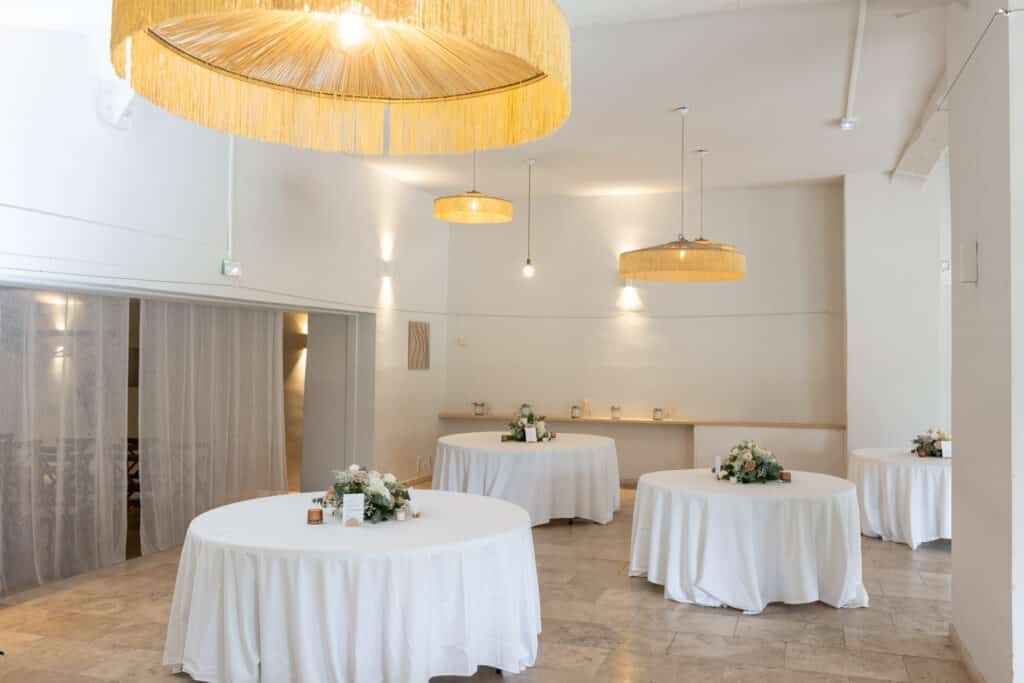 reception hall domaine oddo vallon des glauges